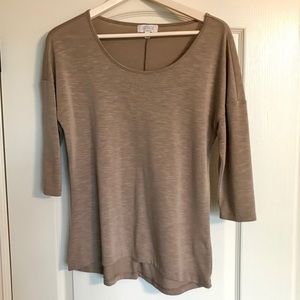 Soulmates Taupe Colored Blouse